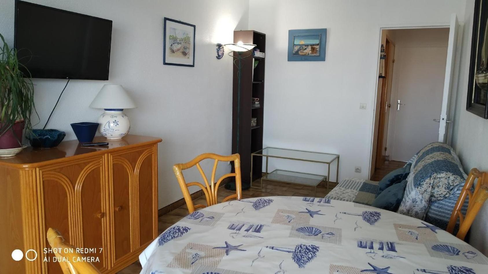 Appartement T2 Vue Mer Et Port,2 Balcons, Parking Prive Canet-en-Roussillon Exterior photo
