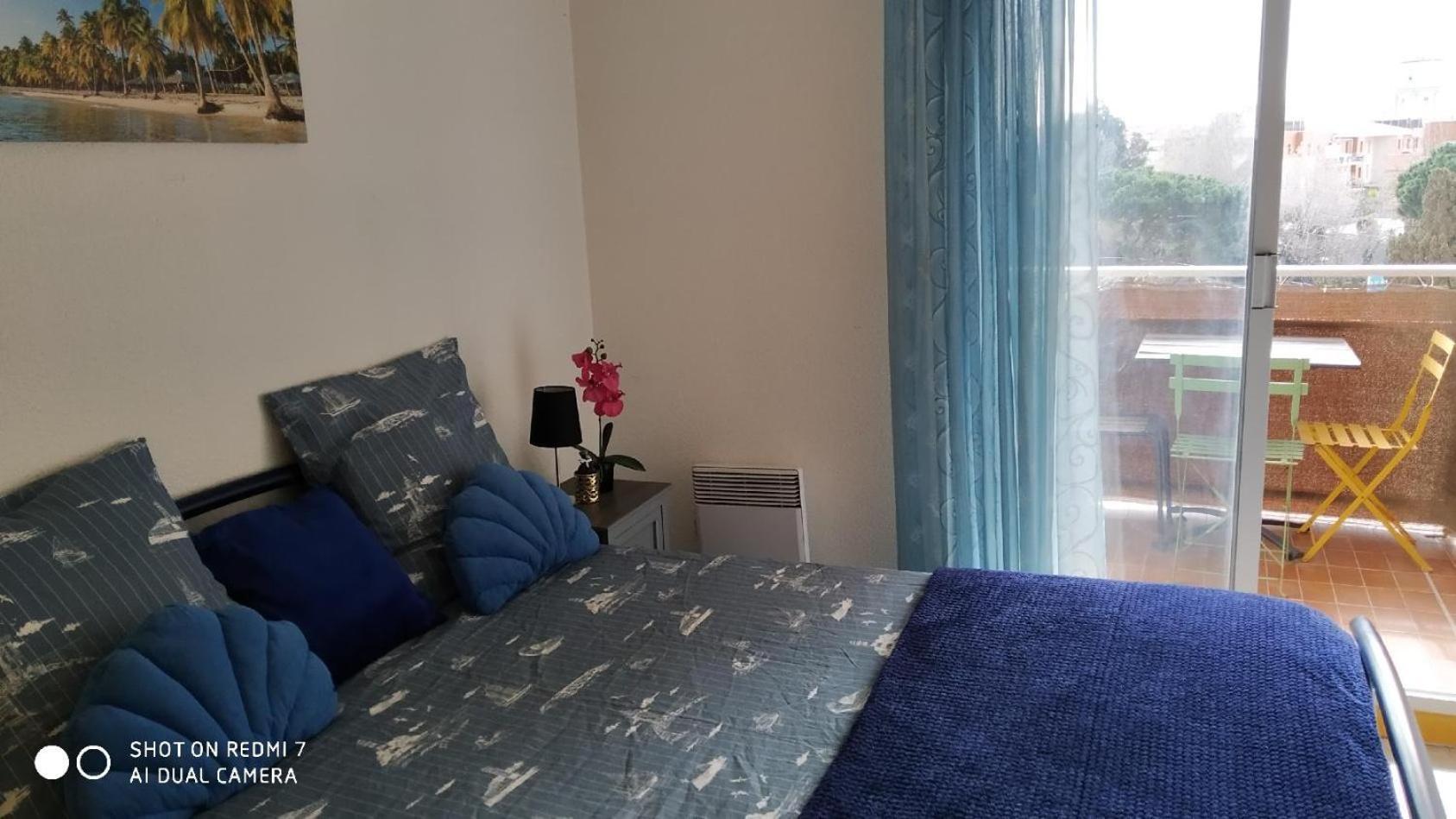 Appartement T2 Vue Mer Et Port,2 Balcons, Parking Prive Canet-en-Roussillon Exterior photo